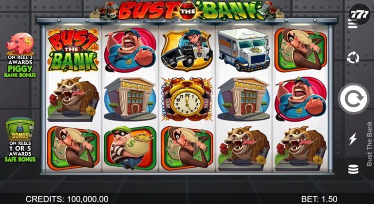 Bust the Bank Microgaming slotxo247 ทดลองเล่นสล็อต