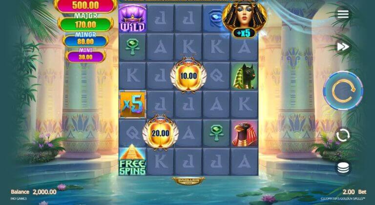 Cleopatra’s Golden Spells Microgaming slotxo247 ทดลองเล่นสล็อต