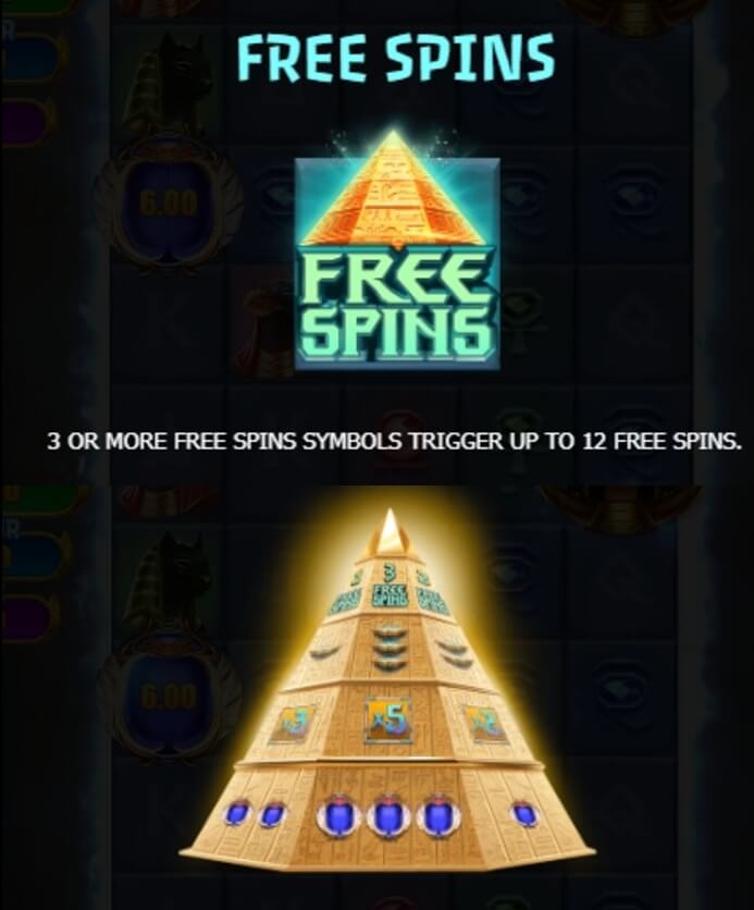 Cleopatra's Golden Spells ภาพประกอบเกม Cleopatra's Golden Spells ภาพที่ 3
