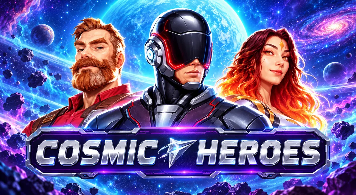 รีวิวเกมสล็อต Cosmic Heroes