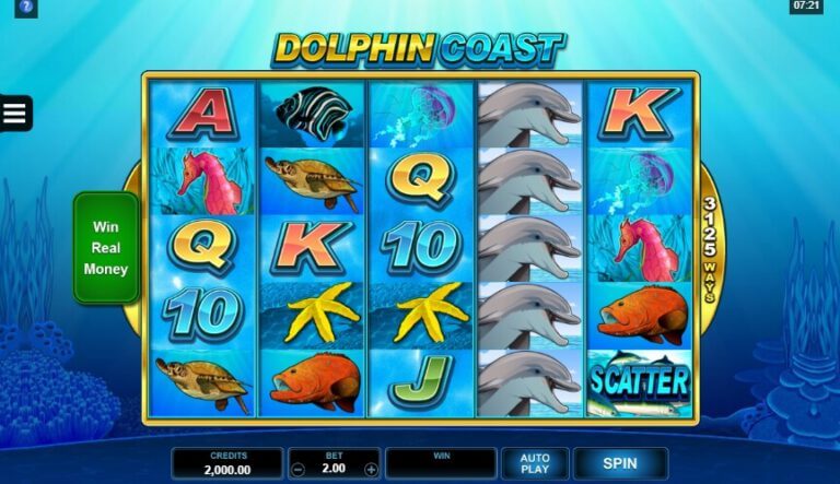 Dolphin Coast Microgaming slotxo247 ทดลองเล่นสล็อต