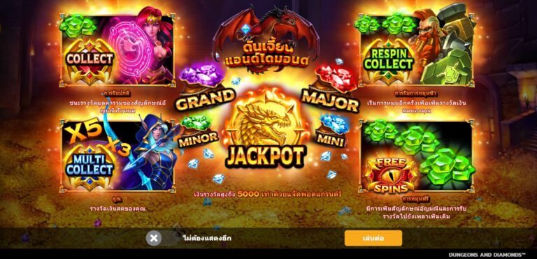 Dungeons And Diamonds Microgaming slotxo247 ทดลองเล่นสล็อต