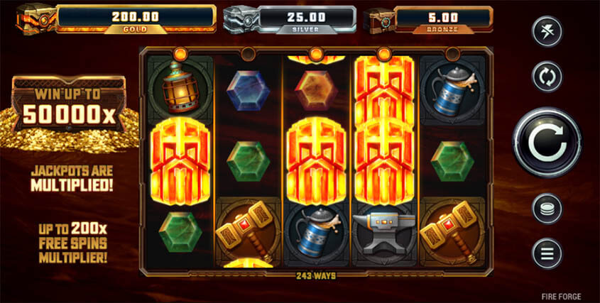 Fire Forge Microgaming slotxo247 ทดลองเล่นสล็อต