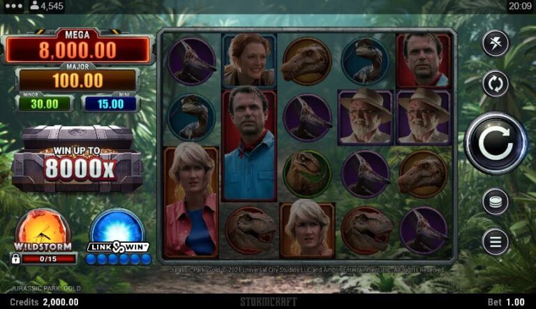 Jurassic Park Gold Microgaming slotxo247 ทดลองเล่นสล็อต
