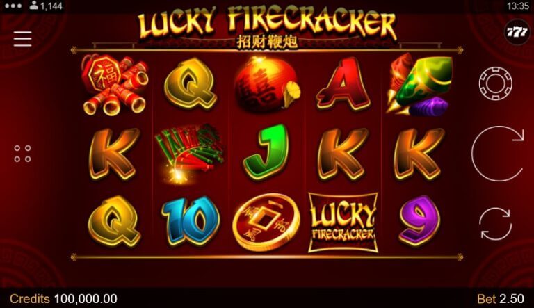 Lucky Firecracker Microgaming slotxo247 ทดลองเล่นสล็อต