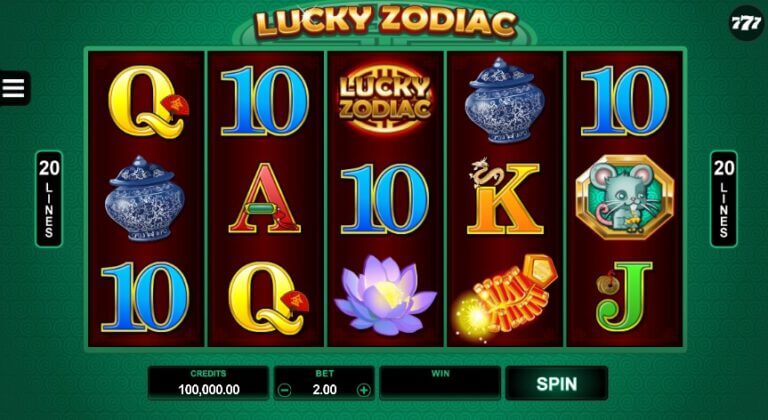 Lucky Zodiac Microgaming slotxo247 ทดลองเล่นสล็อต