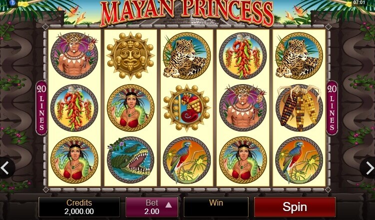 Mayan Princess Microgaming slotxo247 ทดลองเล่นสล็อต