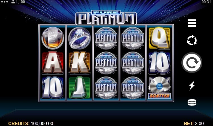 Pure Platinum Microgaming slotxo247 ทดลองเล่นสล็อต