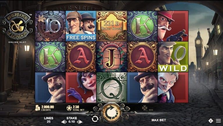 Sherlock of London Microgaming slotxo247 ทดลองเล่นสล็อต