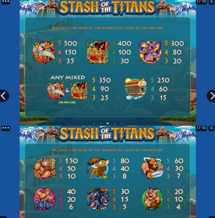 Stash of the Titans Microgaming slotxo247 เว็บตรง