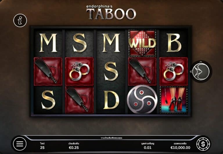 Taboo Microgaming slotxo247 ทดลองเล่นสล็อต