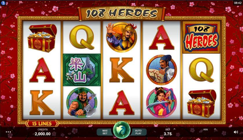 108 Heroes Microgaming slotxo247 ทดลองเล่นสล็อต