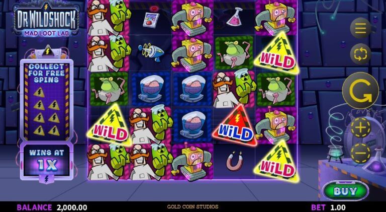 Dr. Wildshock Mad Loot Lab Microgaming slotxo247 ทดลองเล่นสล็อต