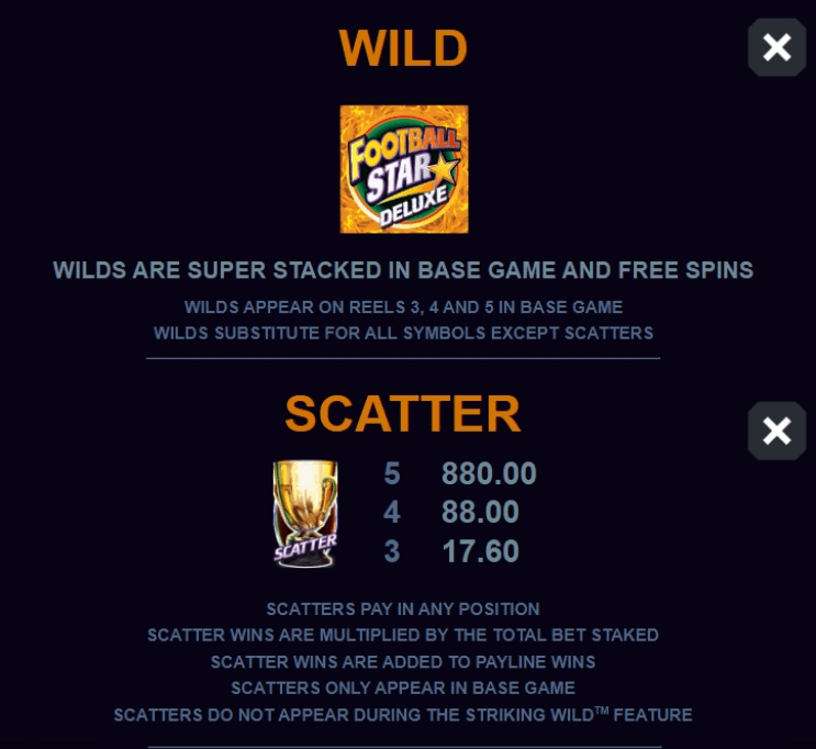 Football Star Deluxe Microgaming slotxo247 เว็บตรง