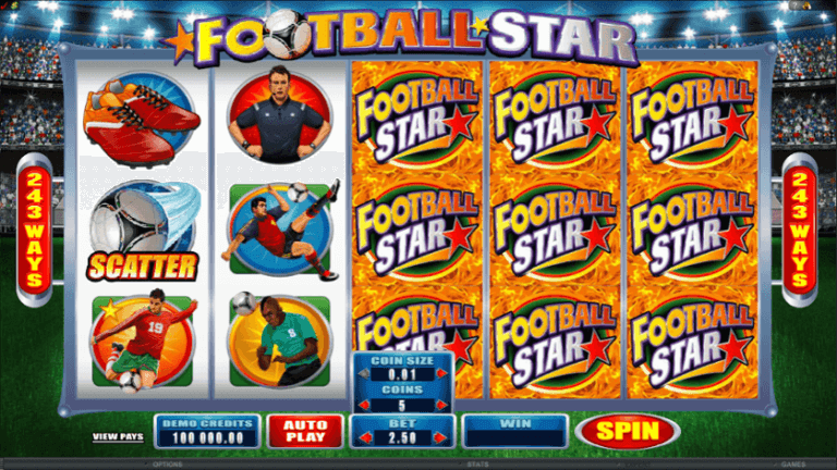Football Star Microgaming slotxo247 ทดลองเล่นสล็อต
