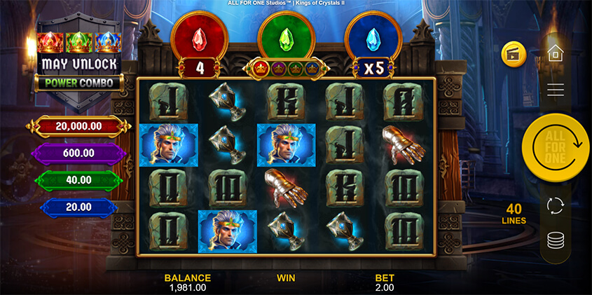 Kings Of Crystals Microgaming slotxo247 ทดลองเล่นสล็อต