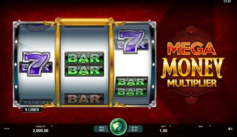 Mega Money Multiplier Microgaming slotxo247 ทดลองเล่นสล็อต