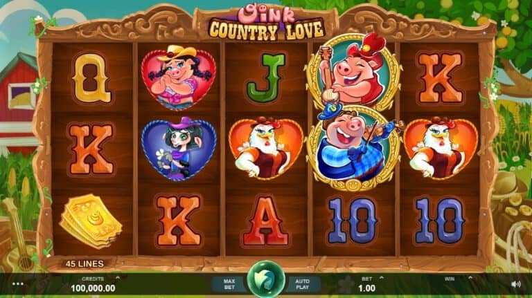 Oink Country Love Microgaming slotxo247 ทดลองเล่นสล็อต