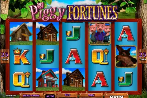 Piggy Fortunes Microgaming slotxo247 ทดลองเล่นสล็อต
