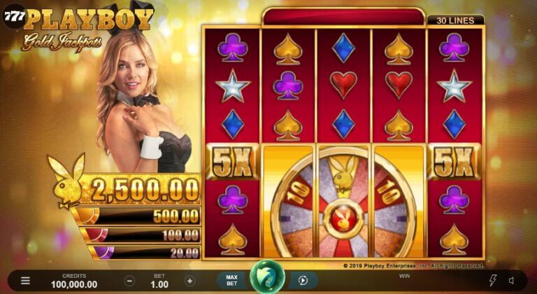 Playboy Gold Jackpots Microgaming slotxo247 ทดลองเล่นสล็อต