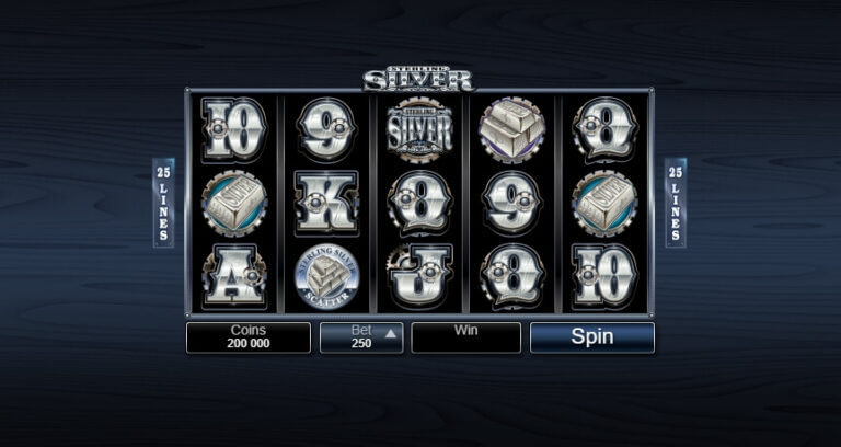 Sterling Silver 3D Microgaming slotxo247 ทดลองเล่นสล็อต
