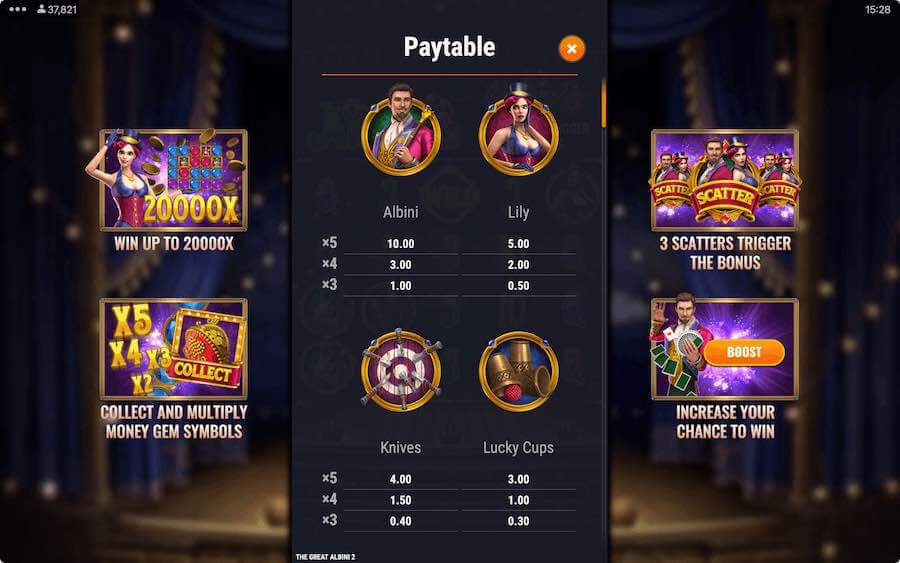 The Great Albini 2 Microgaming slotxo247 ทดลองเล่นสล็อต