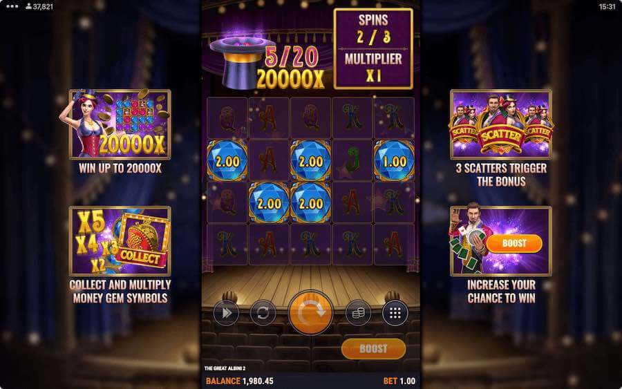 The Great Albini 2 Microgaming slotxo247 ฝาก ถอน