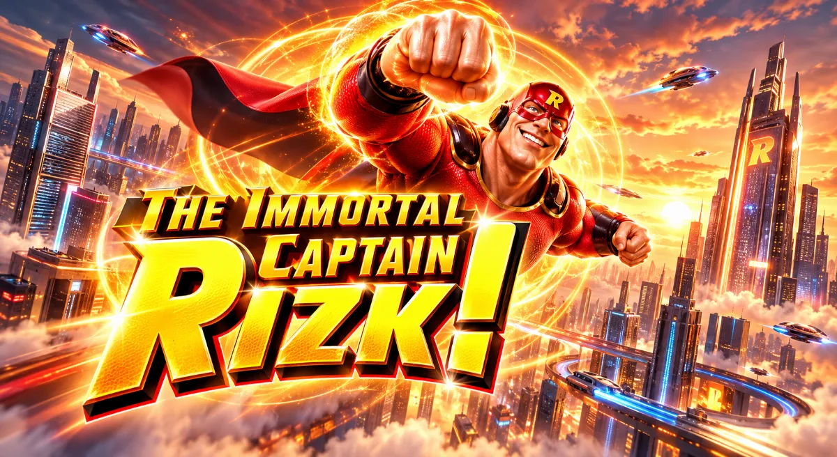 The Immortal Captain Rizk สล็อตซูเปอร์ฮีโร่ 243 Ways พร้อมโบนัส 4 ระดับ