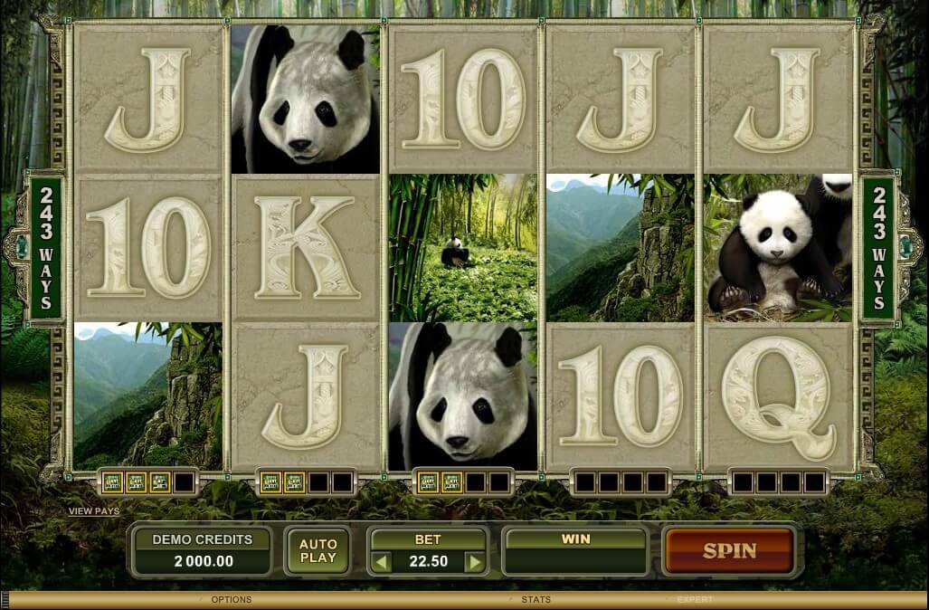 Untamed Giant Panda Microgaming slotxo247 ทดลองเล่นสล็อต