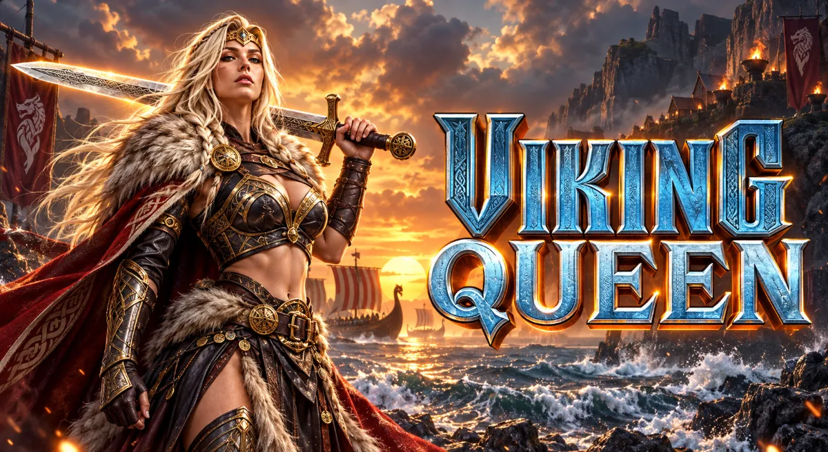 Viking Queen สล็อตธีมราชินีไวกิ้งจาก Microgaming