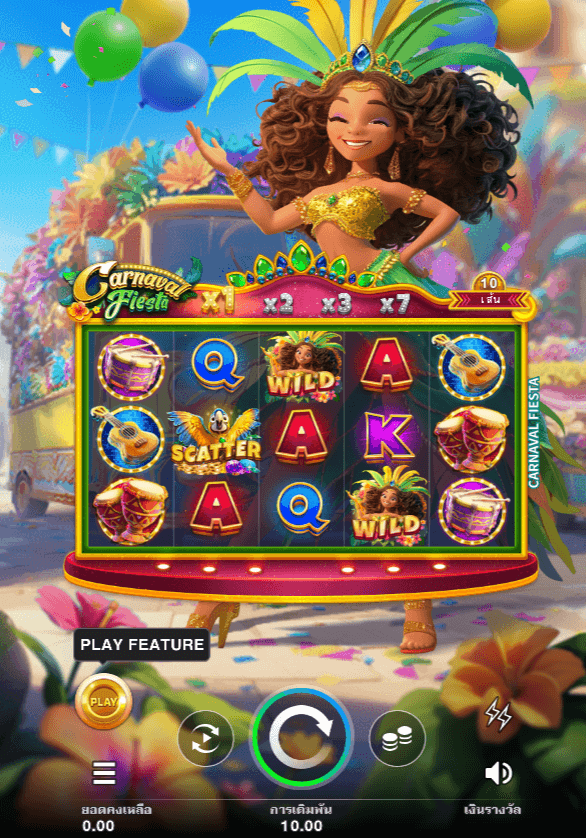 Carnaval Fiesta Microgaming slotxo247 ทดลองเล่นสล็อต