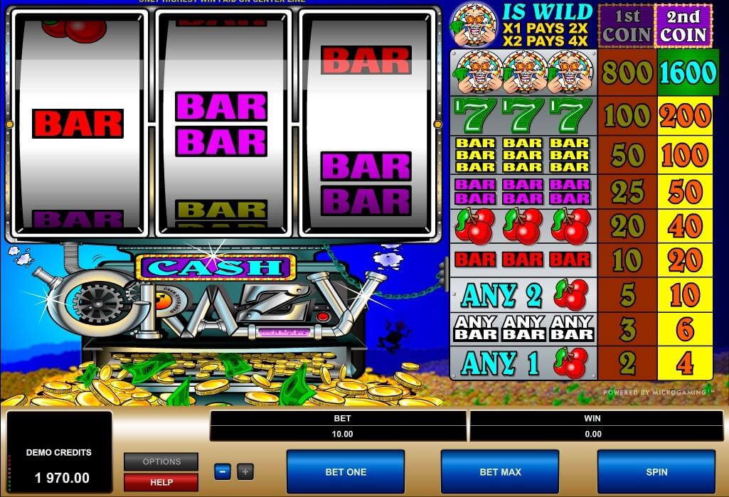 Cash Crazy Microgaming slotxo247 เว็บตรง