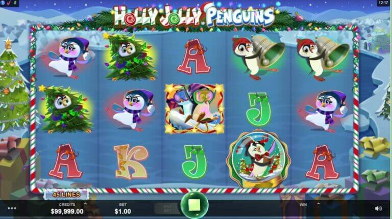 Holly Jolly Penguins Microgaming slotxo247 ทดลองเล่นสล็อต