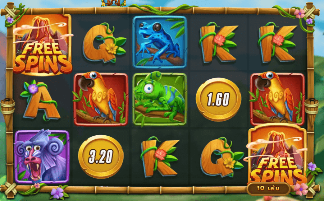 Monkey Bonanza Microgaming slotxo247 ทดลองเล่นสล็อต