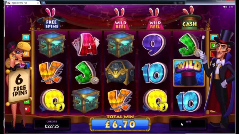Rabbit in the Hat Microgaming slotxo247 ทดลองเล่นสล็อต