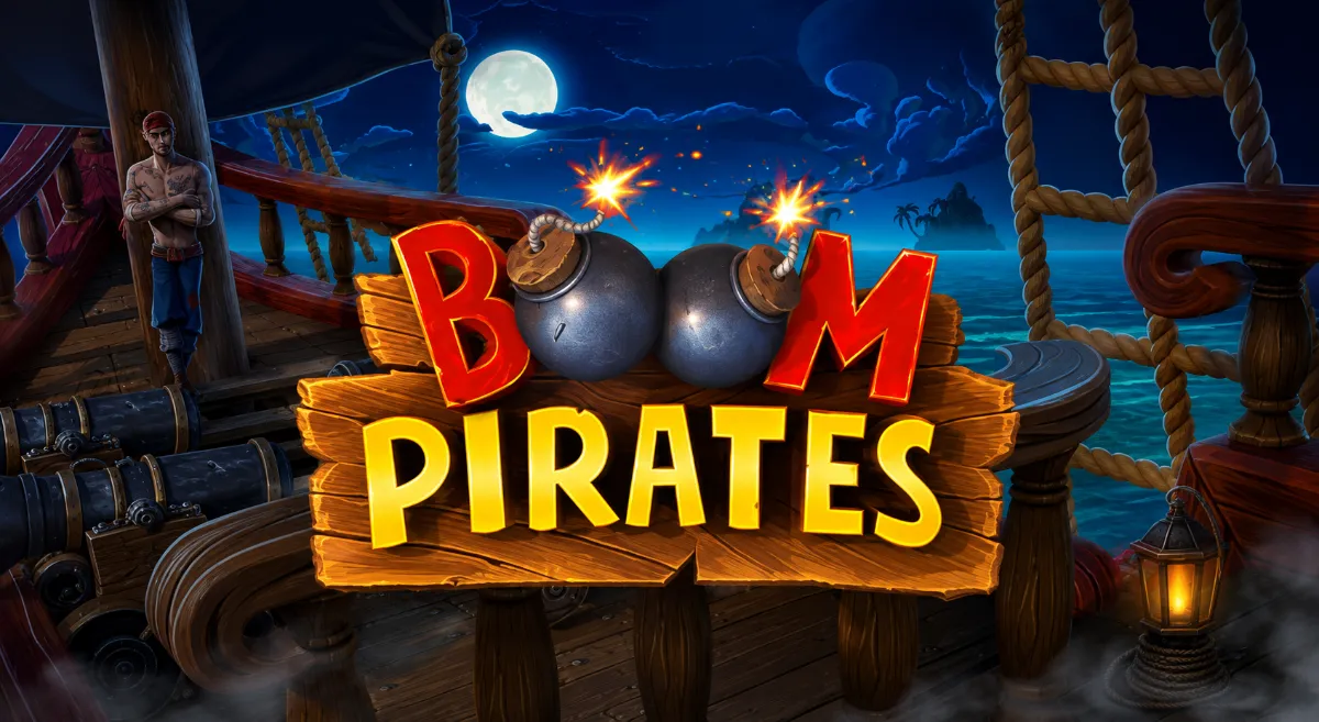 Boom Pirates เกมโจรสลัด Microgaming กับระบบวงล้อ Wonderways