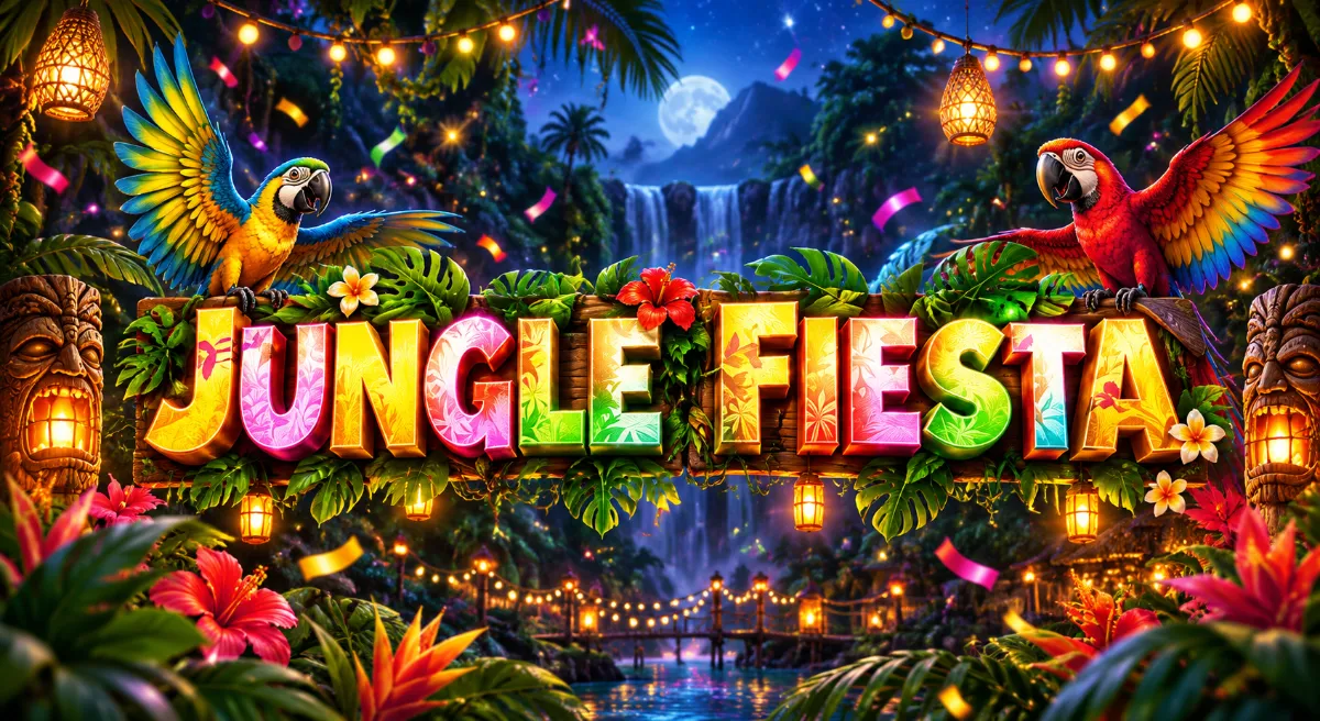Jungle Fiesta เกมธีมเทศกาลกลางป่าพร้อม Wild Sunset และฟรีสปิน