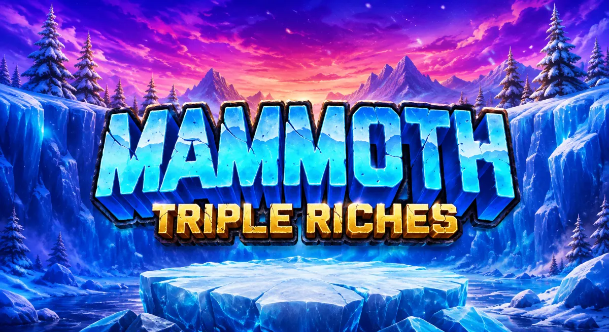 Mammoth Triple Riches สล็อต Microgaming ธีมน้ำแข็งพร้อมตัวคูณรางวัลสามระดับ