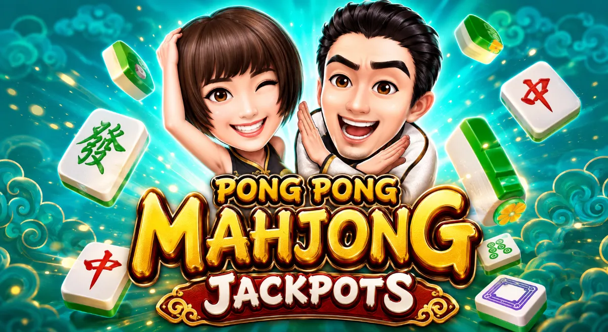 Pong Pong Mahjong Jackpots สล็อตไพ่นกกระจอก Microgaming