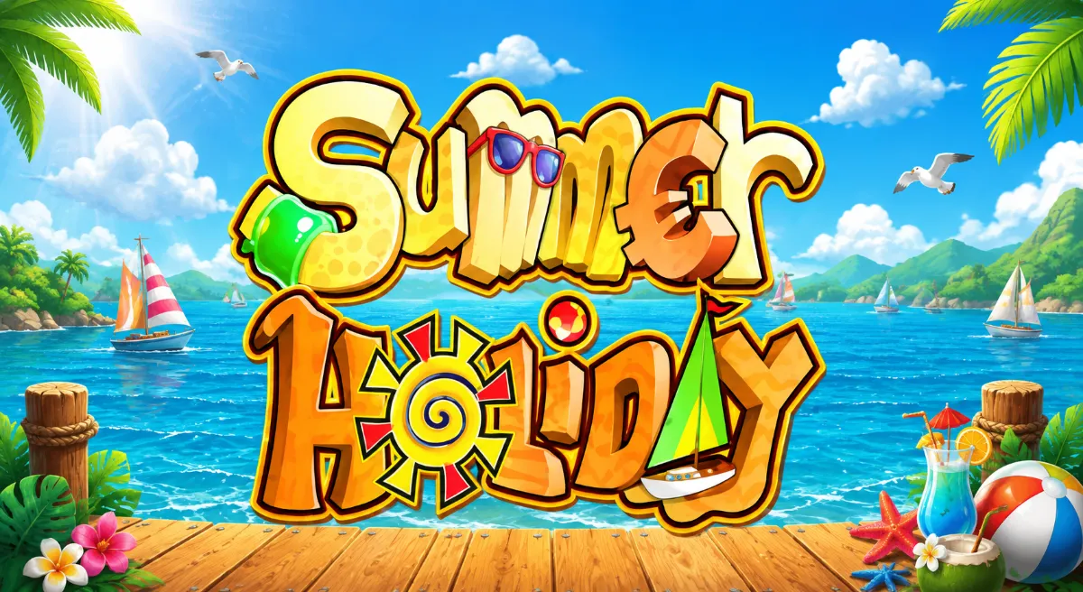 Summer Holiday สล็อตออนไลน์ Microgaming ธีมวันหยุดริมทะเล พร้อมเรือใบและชายหาดเขตร้อน