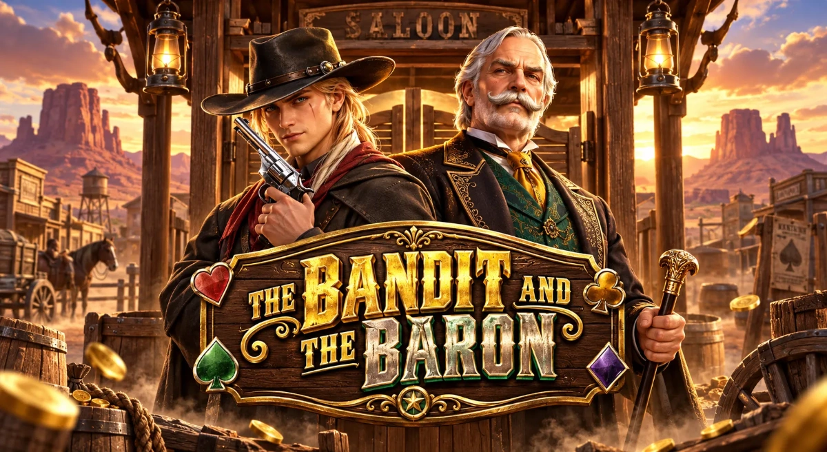 The Bandit and the Baron สล็อตธีมคาวบอยและบารอน