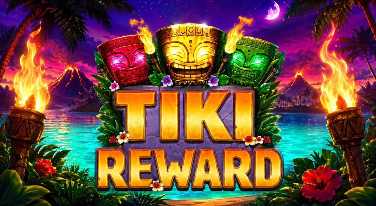 Tiki Reward เกมหน้ากากทิกิและคบเพลิงบนเกาะเขตร้อน
