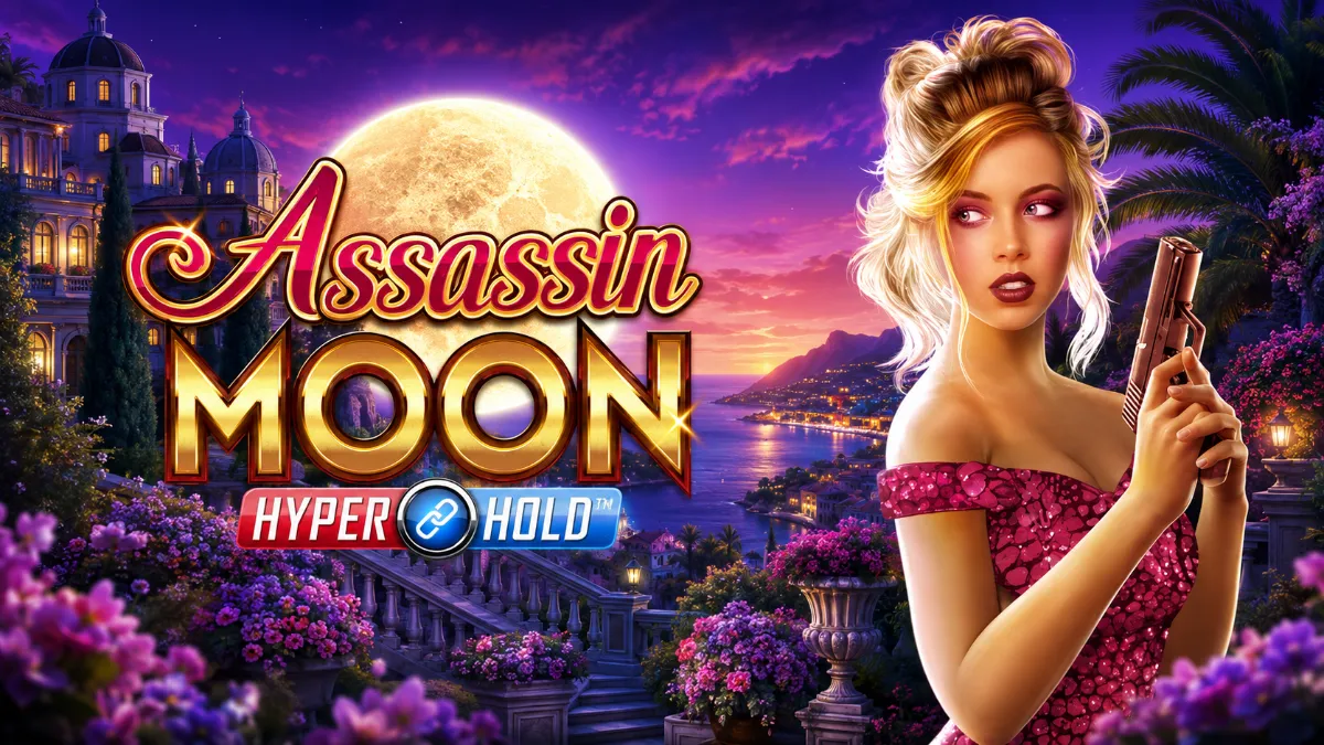 Assassin Moon สล็อตสายลับ HyperHold พร้อม Free Spins และแจ็กพอต 4 ระดับ