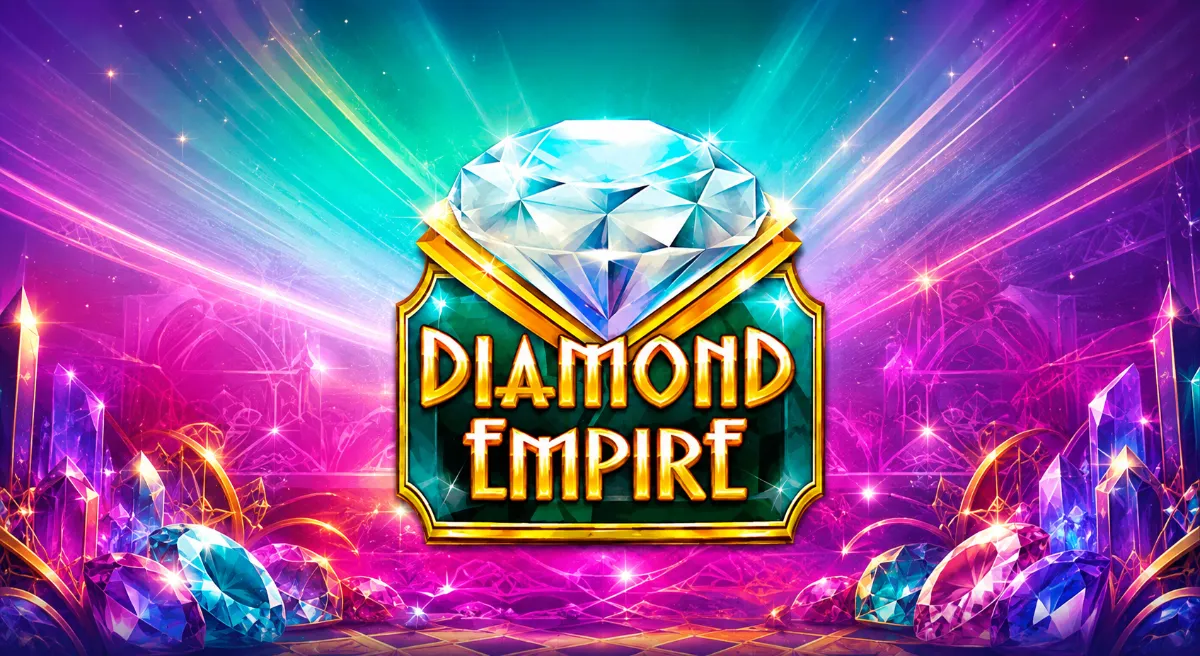 Diamond Empire สล็อตคลาสสิก 3 รีล พร้อม Diamond Wild และ Bonus Wheel