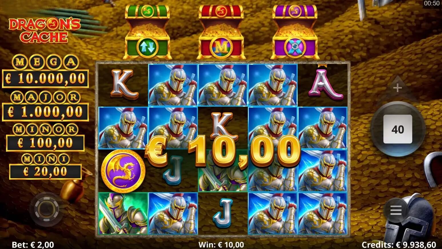 Dragon's Cache Microgaming slotxo247 ฝาก ถอน