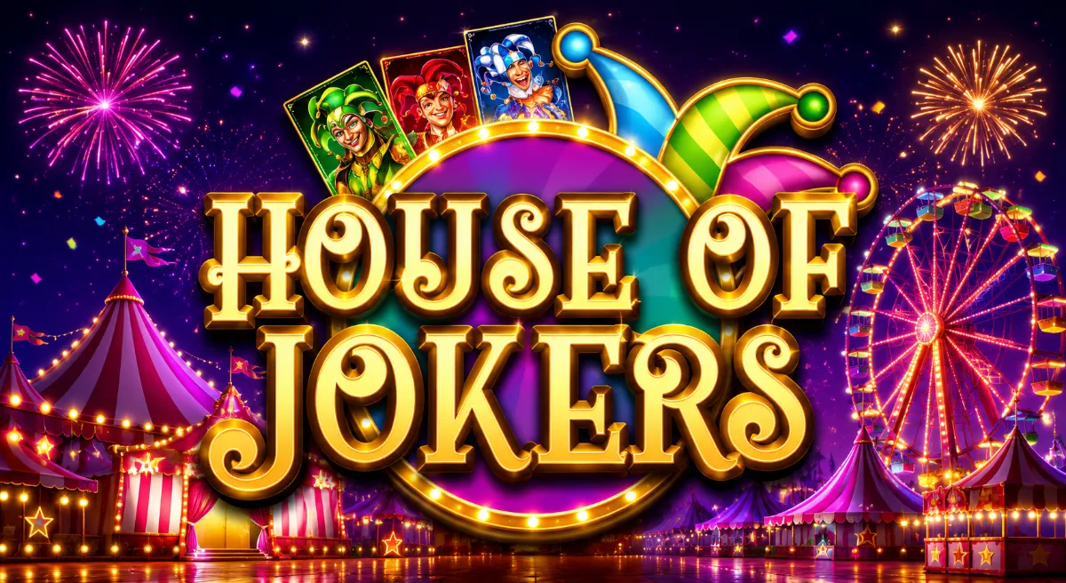 House of Jokers สล็อตโจ๊กเกอร์ พร้อม Wild Free Spins และแจ็กพอต 4 ระดับ