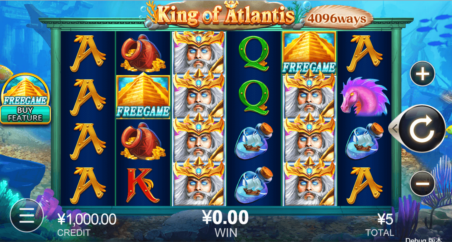 King of Atlantis CQ9gaming slotxo247 ทดลองเล่นสล็อต