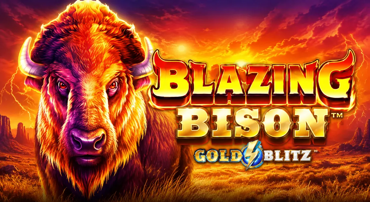Blazing Bison Gold Blitz สล็อตธีมไบซัน พร้อมฟีเจอร์ Gold Blitz