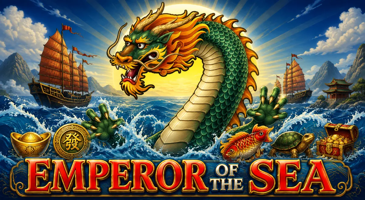 Emperor of the Sea มังกรทะเลจีน พร้อมเรือสำเภาและสมบัติทองคำ