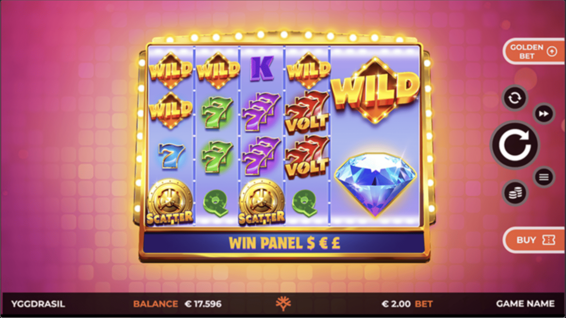 777 Volt GigaBlox สล็อตค่ายเกม Yggdrasil Gaming เว็บสล็อต XOSLOT เครดิตฟรี